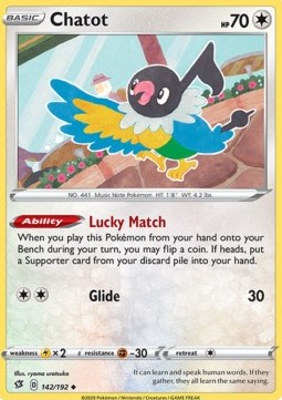 Chatot - Rebel Clash #142/192