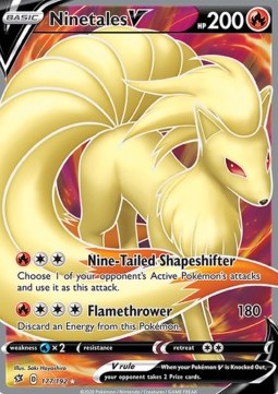 Ninetales V - Rebel Clash #177/192