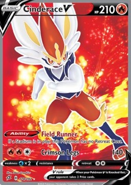 Cinderace V - Rebel Clash #178/192