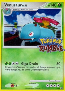 Venusaur Lv.56 Pokémon Rumble #1/16