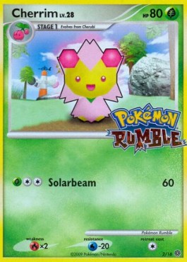 Cherrim Lv.28 Pokémon Rumble #2/16