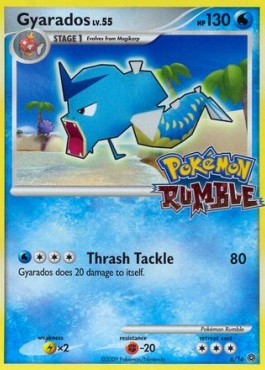 Gyarados Lv.55 Pokémon Rumble #6/16