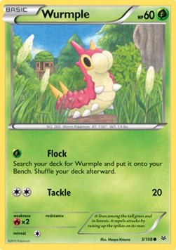 Wurmple - Roaring Skies #3/108