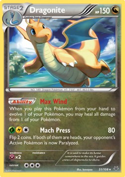 Dragonite - Roaring Skies #51/108