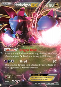 Hydreigon EX - Roaring Skies #62/108