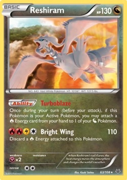 Reshiram - Roaring Skies #63/108