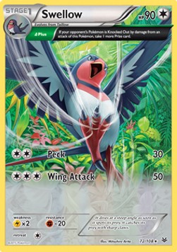 Swellow - Roaring Skies #72/108