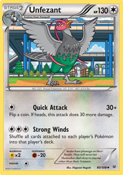 Unfezant - Roaring Skies #80/108