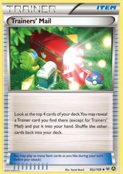 Trainers' Mail Roaring Skies #92/108