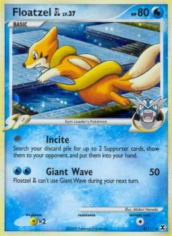 Floatzel Lv.37 Rising Rivals #4/111