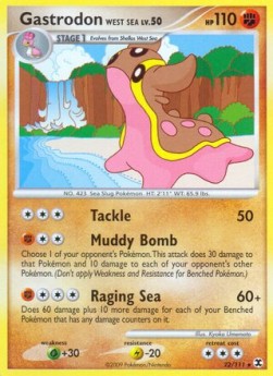 Gastrodon West Sea Lv.50 Rising Rivals #22/111