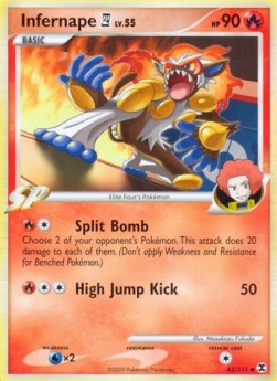 Infernape Lv.55 Rising Rivals #43/111