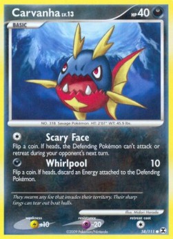 Carvanha Lv.13 Rising Rivals #58/111