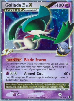 Gallade LV.X Rising Rivals #106/111