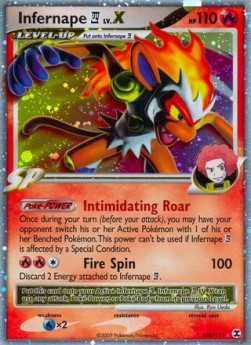 Infernape LV.X Rising Rivals #108/111