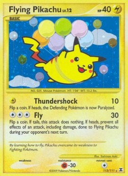 Flying Pikachu Lv.12 Rising Rivals #113/111