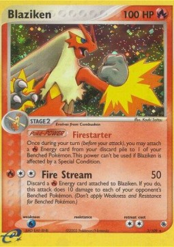 Blaziken - EX Ruby & Sapphire #3