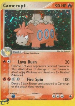 Camerupt - EX Ruby & Sapphire #4