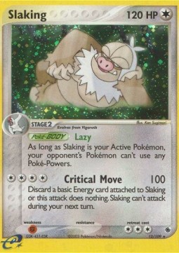 Slaking - EX Ruby & Sapphire #12