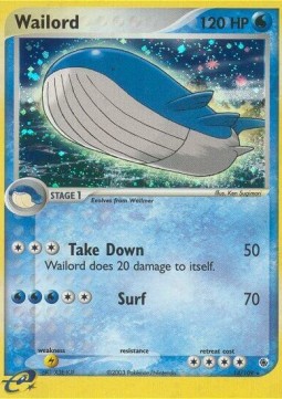 Wailord - EX Ruby & Sapphire #14