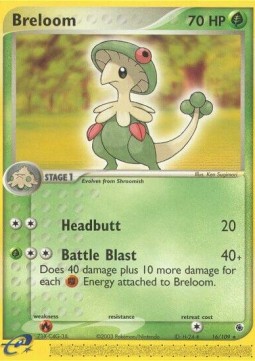 Breloom - EX Ruby & Sapphire #16