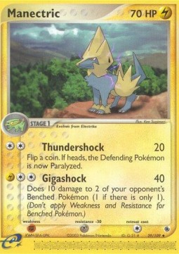 Manectric - EX Ruby & Sapphire #39