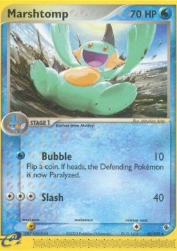 Marshtomp - EX Ruby & Sapphire #40