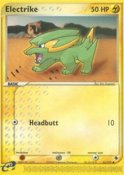Electrike - EX Ruby & Sapphire #52