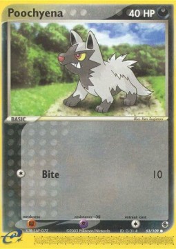 Poochyena - EX Ruby & Sapphire #63