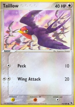 Taillow - EX Ruby & Sapphire #72