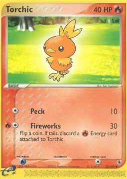 Torchic - EX Ruby & Sapphire #73