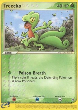 Treecko - EX Ruby & Sapphire #75