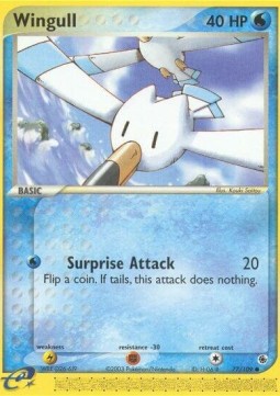 Wingull - EX Ruby & Sapphire #77