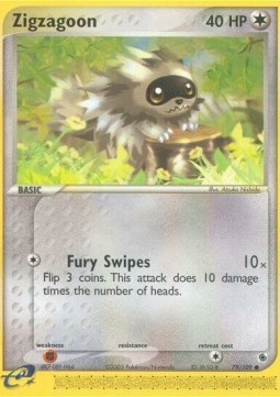 Zigzagoon - EX Ruby & Sapphire #79
