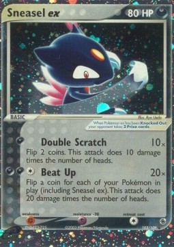 Sneasel ex - EX Ruby & Sapphire #103