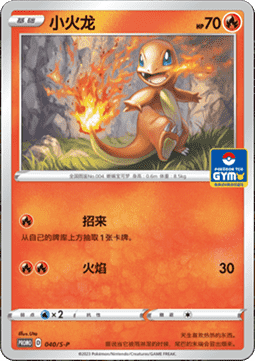 Charmander - Sword & Shield Simplified Chinese Promos #040