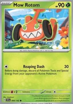 Mow Rotom Stellar Crown #008/142