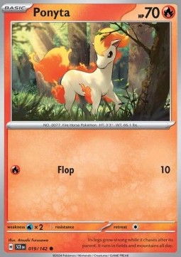 Ponyta - Stellar Crown #019/142