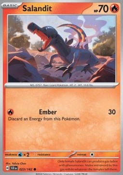Salandit - Stellar Crown #023/142