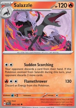 Salazzle - Stellar Crown #024/142