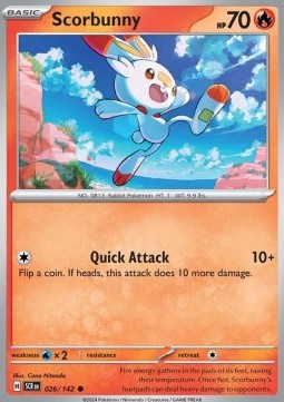 Scorbunny - Stellar Crown #026/142