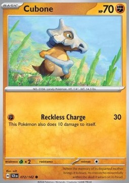 Cubone - Stellar Crown #072/142