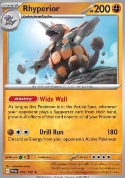 Rhyperior - Stellar Crown #076/142