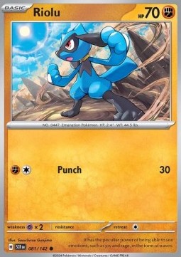 Riolu - Stellar Crown #081/142