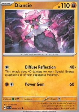 Diancie - Stellar Crown #086/142