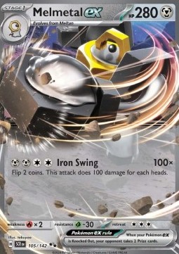 Melmetal ex - Stellar Crown #105/142