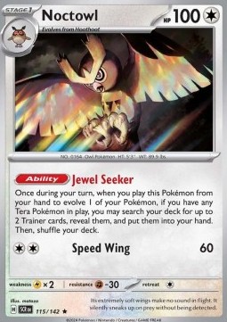 Noctowl - Stellar Crown #115/142