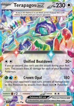 Terapagos ex - Stellar Crown #128/142