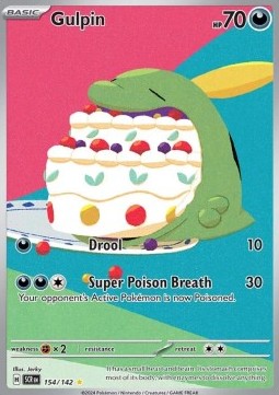 Gulpin - Stellar Crown #154/142