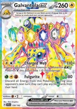 Galvantula ex - Stellar Crown #159/142